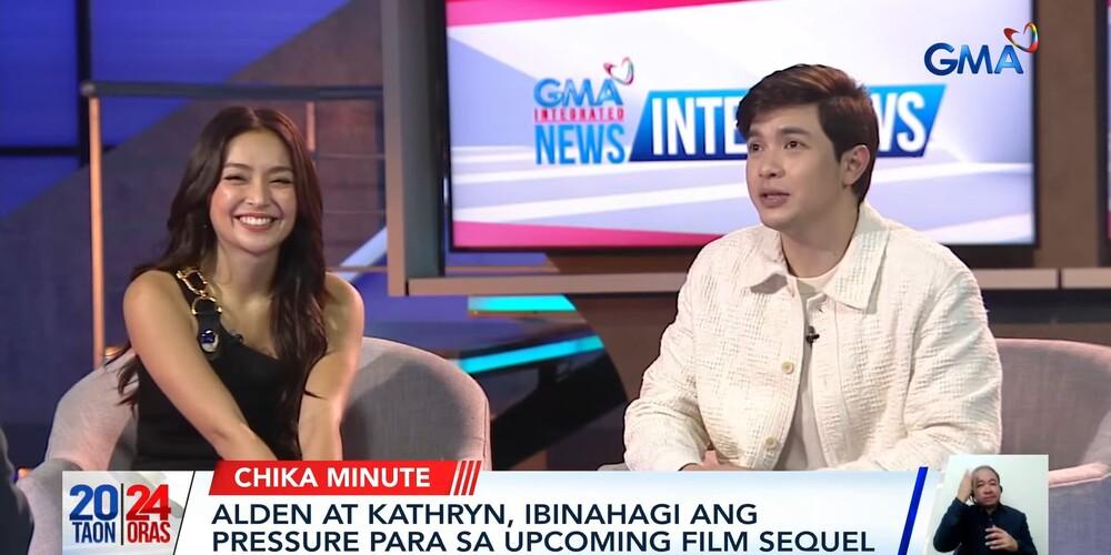 Alden Richards and Kathryn Bernardo admit feeling the pressure for 'Hello, Love, Again' | GMA News Online
