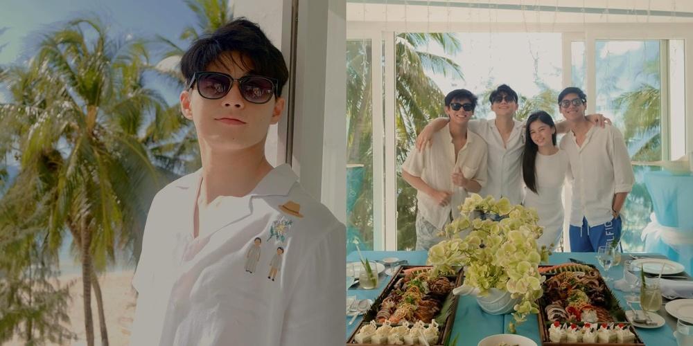 Allen Ansay spends birthday with Sofia Pablo, fellow Sparkle stars in Boracay