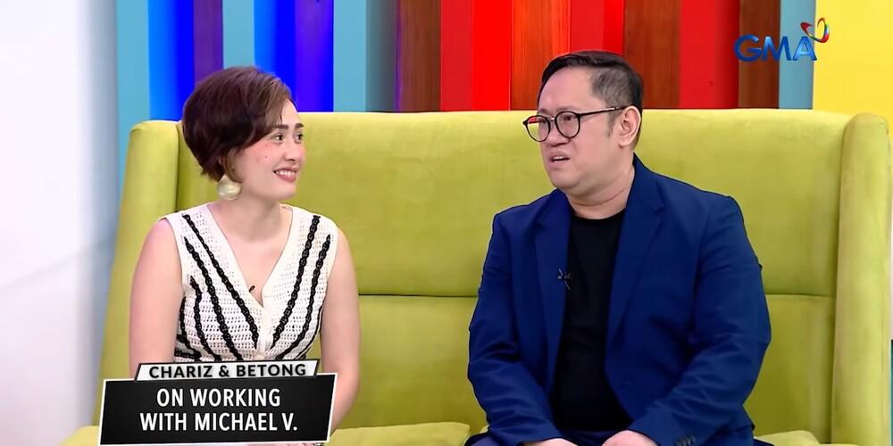 Chariz Solomon, Betong Sumaya share what it's like to work with Michael V.