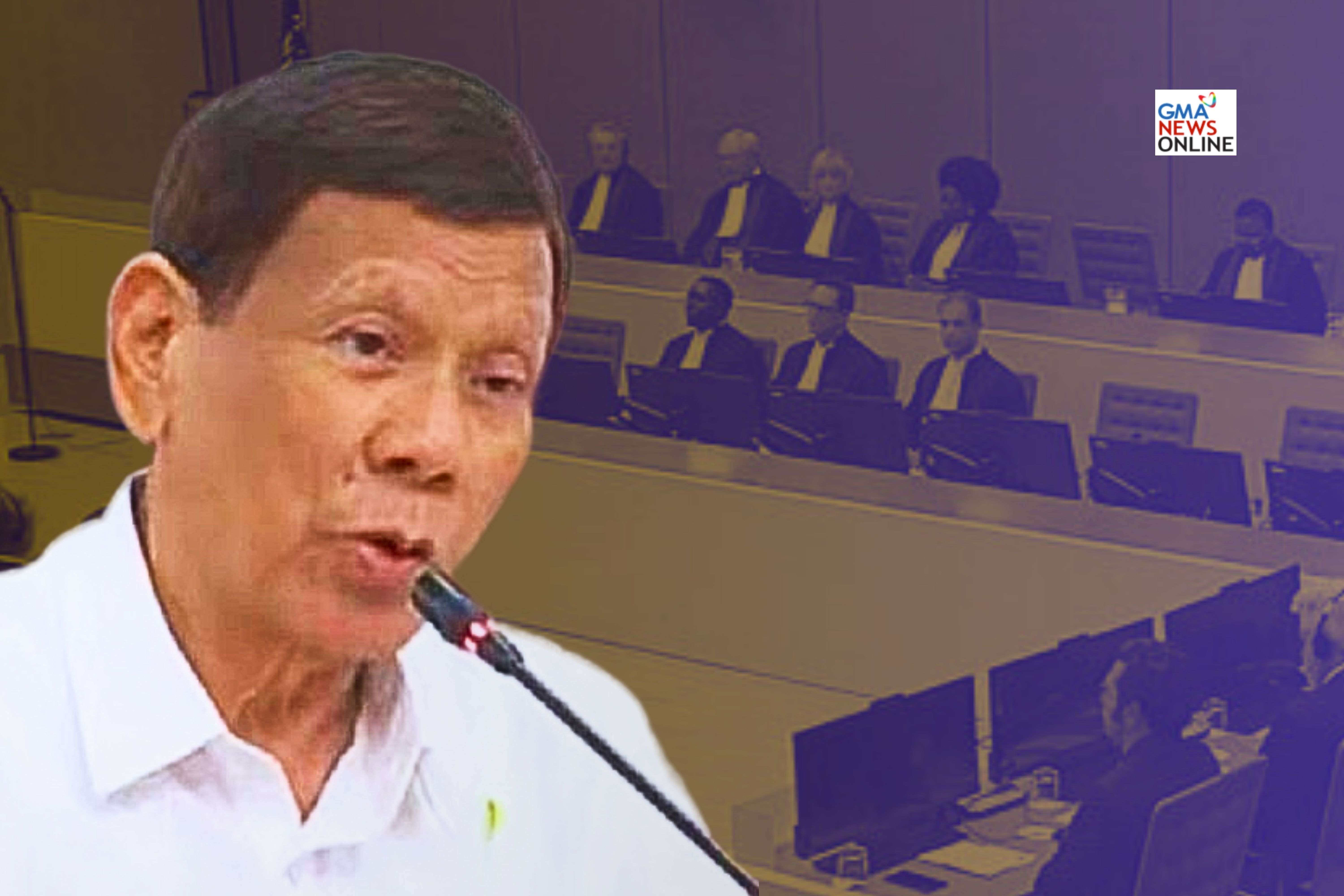 Former President Rodrigo Duterte dared the ICC to come to the Philippines as soon as tomorrow to investigate