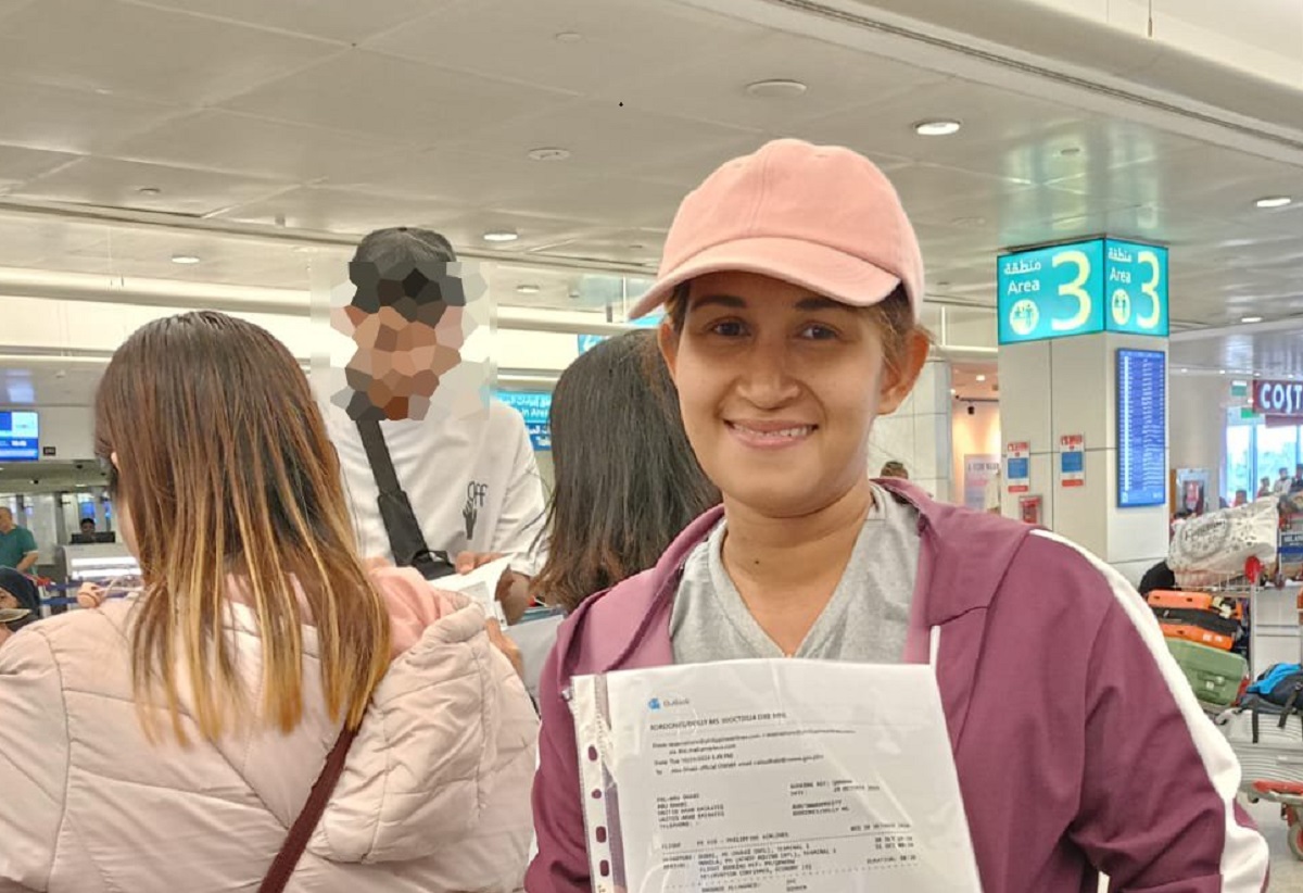 'It was the longest 3 months of my life' says Pinay overstayer who's finally home