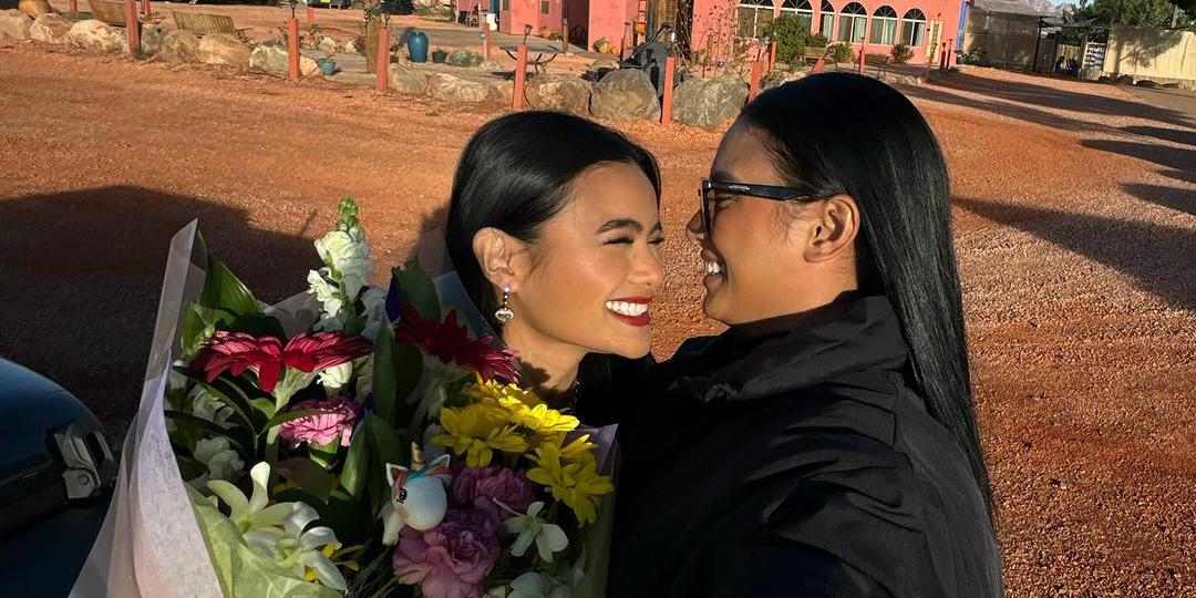 Klea Pineda celebrates girlfriend Katrice Kierulf's birthday with flowers and dinner