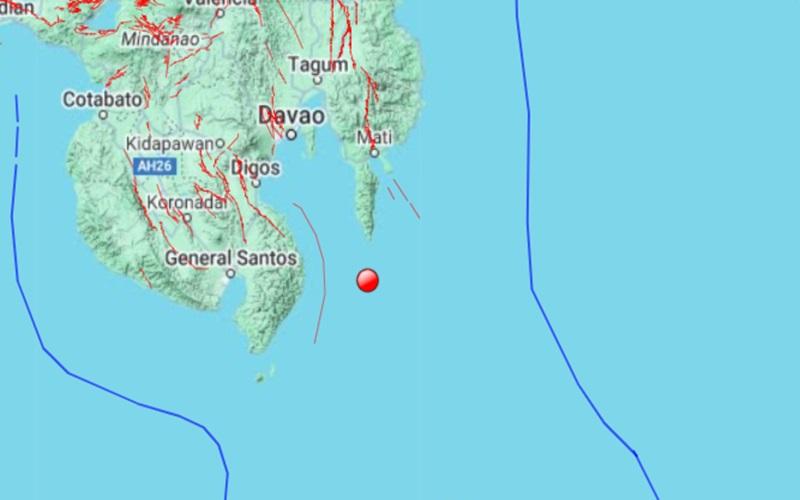 Magnitude 5.2 earthquake recorded in Davao Occidental