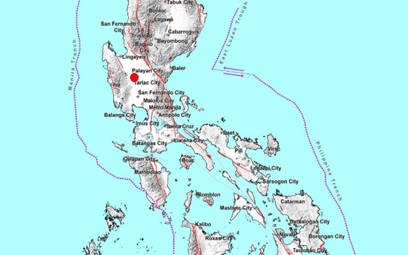 Magnitude 5.2 Earthquake Strikes Tarlac City