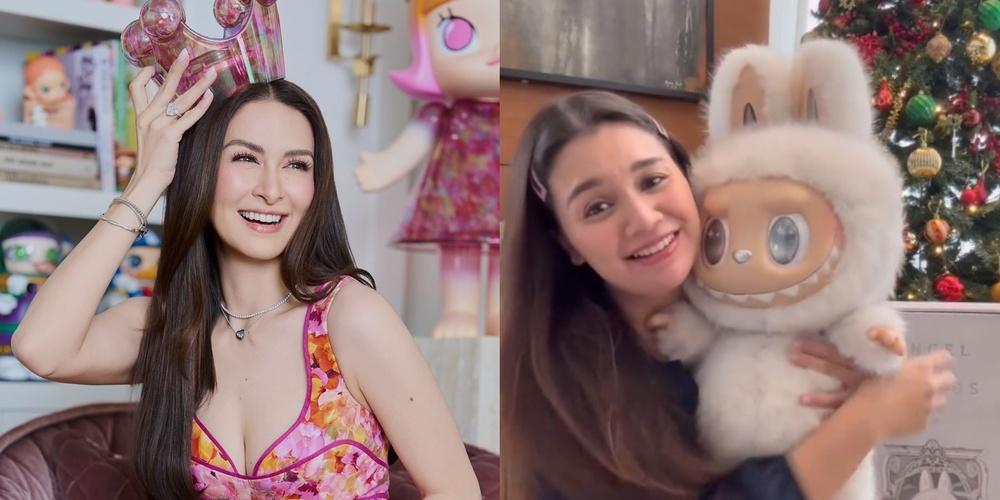 Marian Rivera gives Nadine Samonte an adorable Zimomo doll 