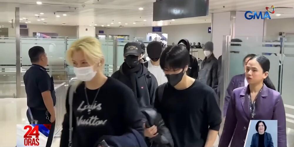 Stray Kids members arrive in Philippines for 'Dominate' concert