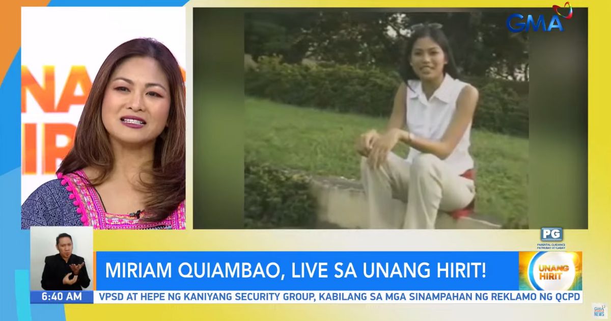 Miriam Quiambao shares core memory from hosting 'Unang Hirit'