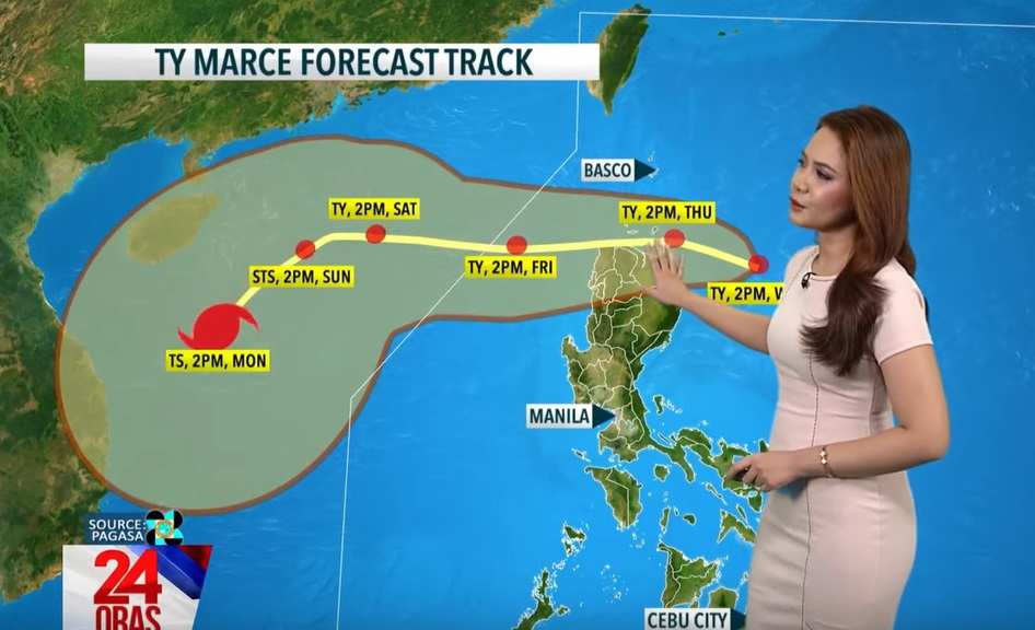 PAGASA: Kilos ng bagyong 'Marce,' mabagal; mga lugar na sakop ng Signal No. 3, nadagdagan thumbnail