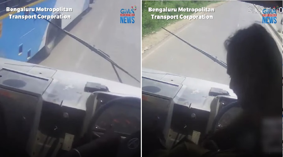 Malagim na sakuna sa daan, naiwasan dahil sa alertong konduktor ng bus sa India thumbnail