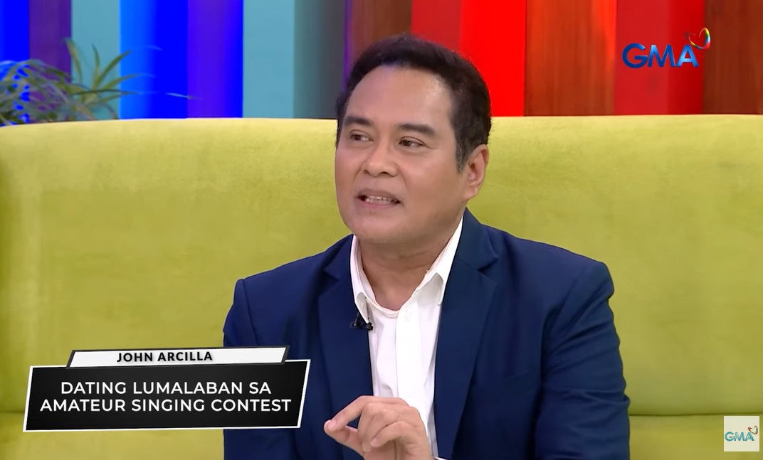 John Arcilla,  isiniwalat na dati siyang 'amateurista' na sumasali sa mga singing contest thumbnail