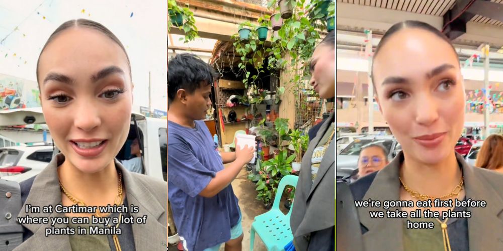 R’Bonney Gabriel goes plant shopping in Cartimar