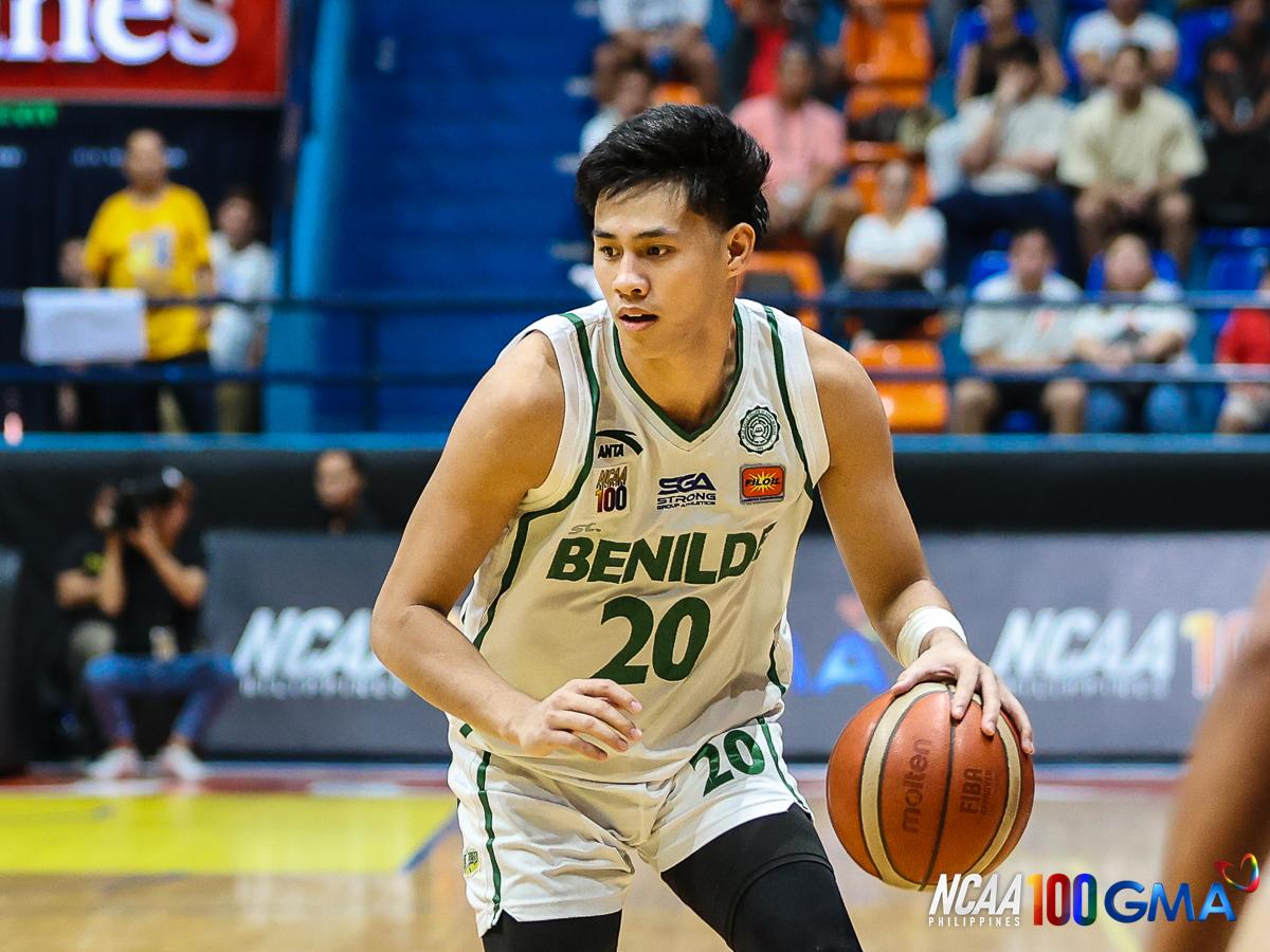 NCAA basketball Justine Sanchez Benilde Blazers