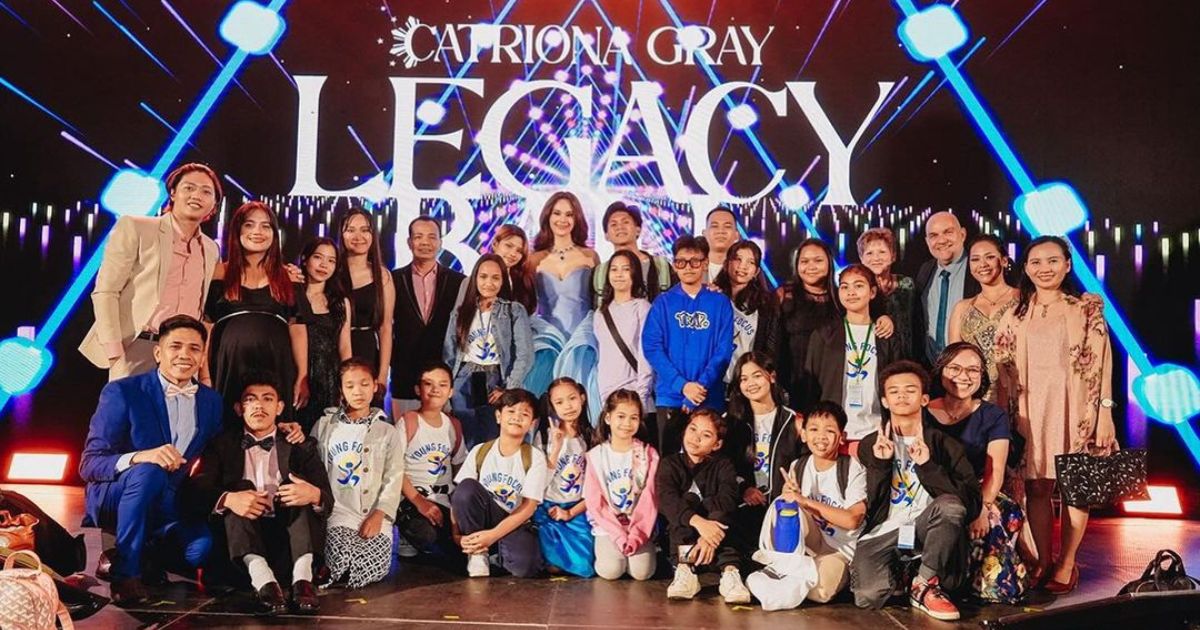 Catriona Gray proud of 'Legacy Ball' for Tondo NGO: 'A vision made into reality'