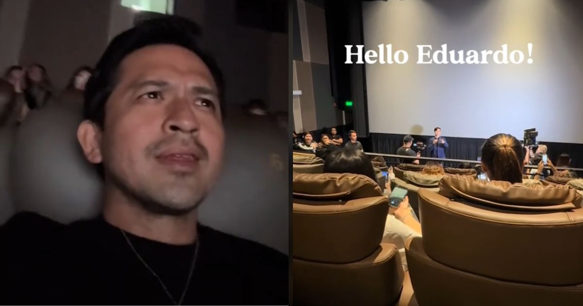 Dennis Trillo has this funny reaction during 'Hello, Love, Again' block screening 