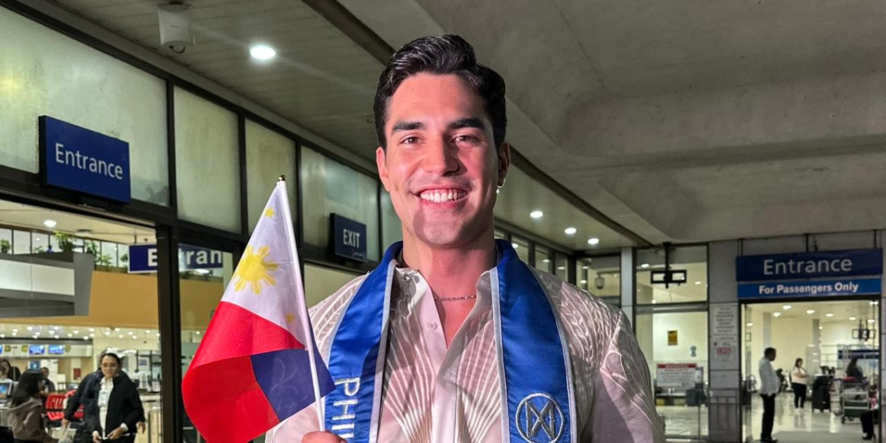 Kirk Bondad flies to Vietnam for Mister World 2024