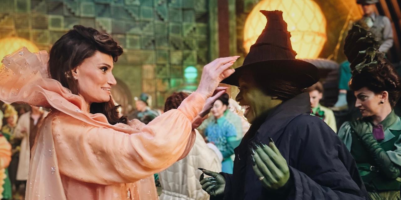 Idina Menzel shares photos with 'Wicked' cast: 'Sisterhood all around'