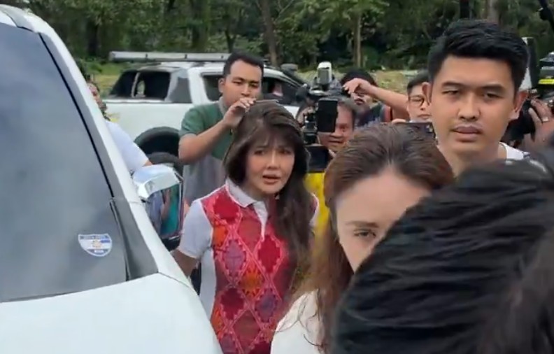 Imee Marcos arrives at VMMC amid Zuleika Lopez" confinement