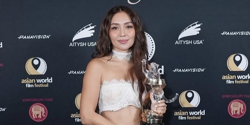 Kathryn Bernardo bags Snow Leopard Rising Star Award at Asian World Film Festival 