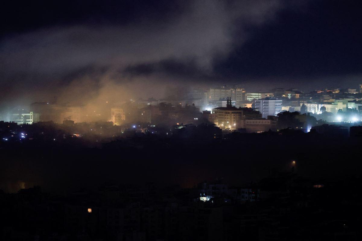 Israeli air strike hits central Beirut, security sources say