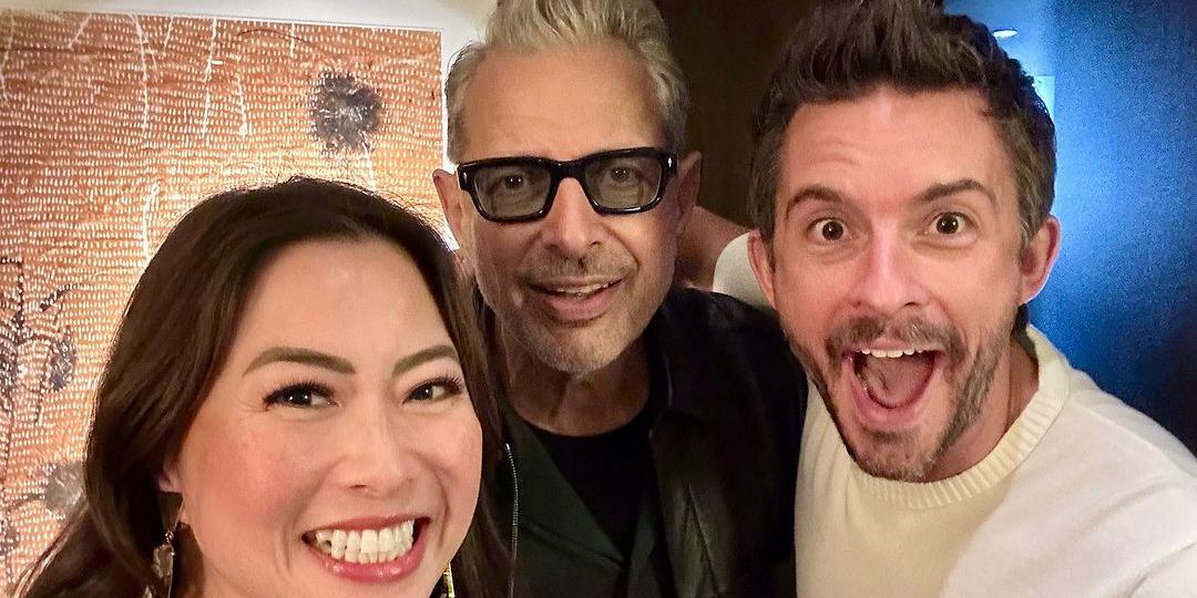 Lyn Ching shares story behind photo with Jeff Goldblum and Jonathan Bailey