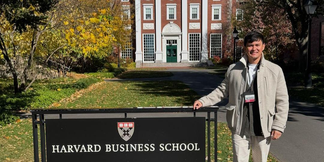 Matteo Guidicelli attends Harvard Business School