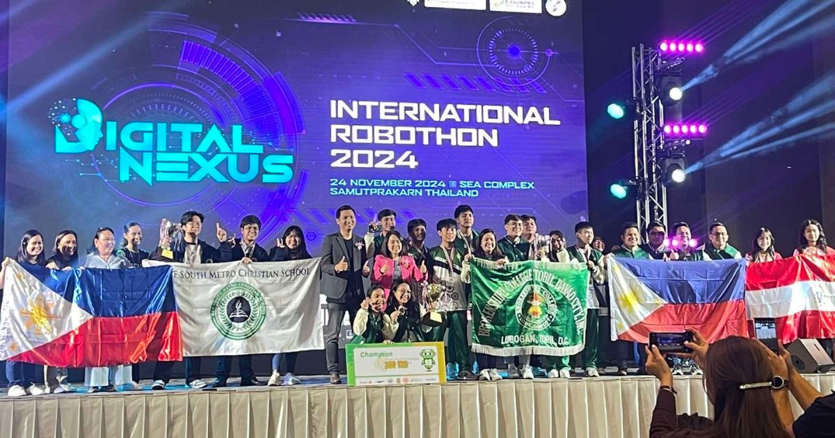 Filipino teams bag 24 awards 19th International Robothon ASEAN Leg Competitions in Thailand