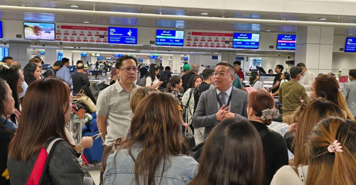 Overstaying Filipinos in UAE repatriated to PH