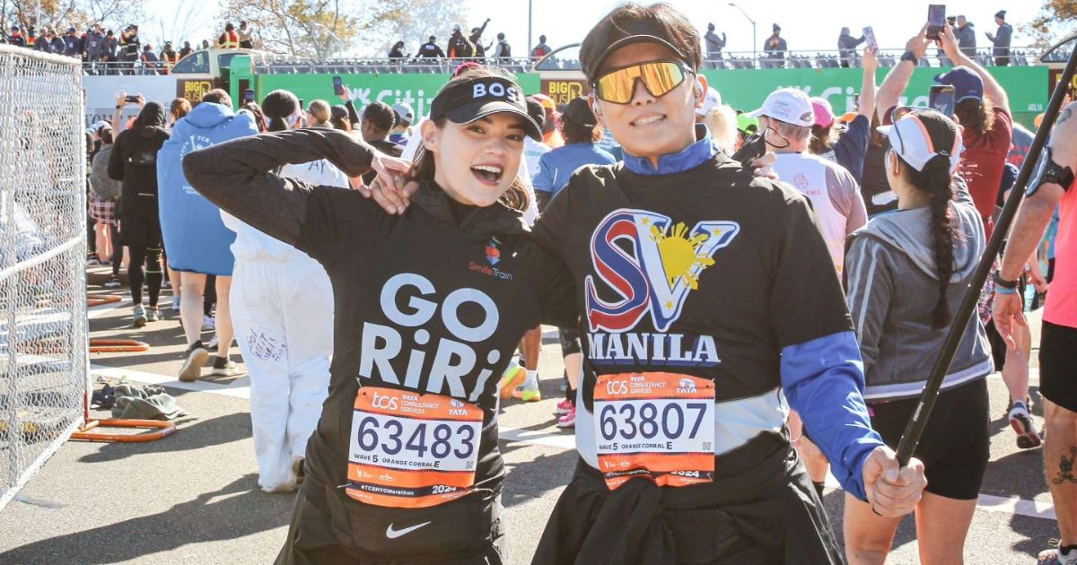 Rhian Ramos joins New York marathon with Sam Verzosa