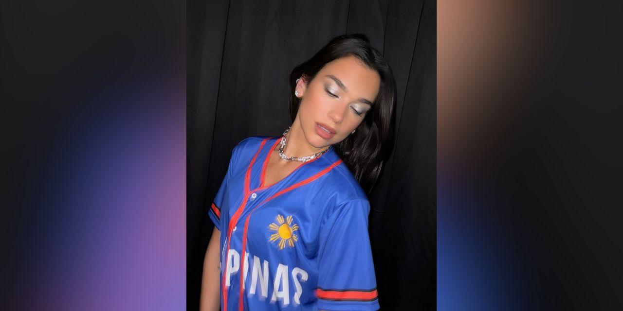 Dua Lipa proudly wears Pilipinas jersey after concert