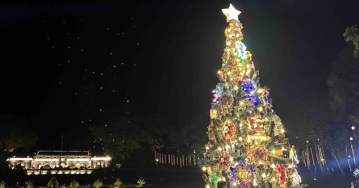 Baguio Mansion's Christmas Tree now open to the public