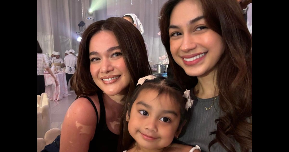 Zeinab Harake, daughter Bia pose with Bea Alonzo in cute selfie