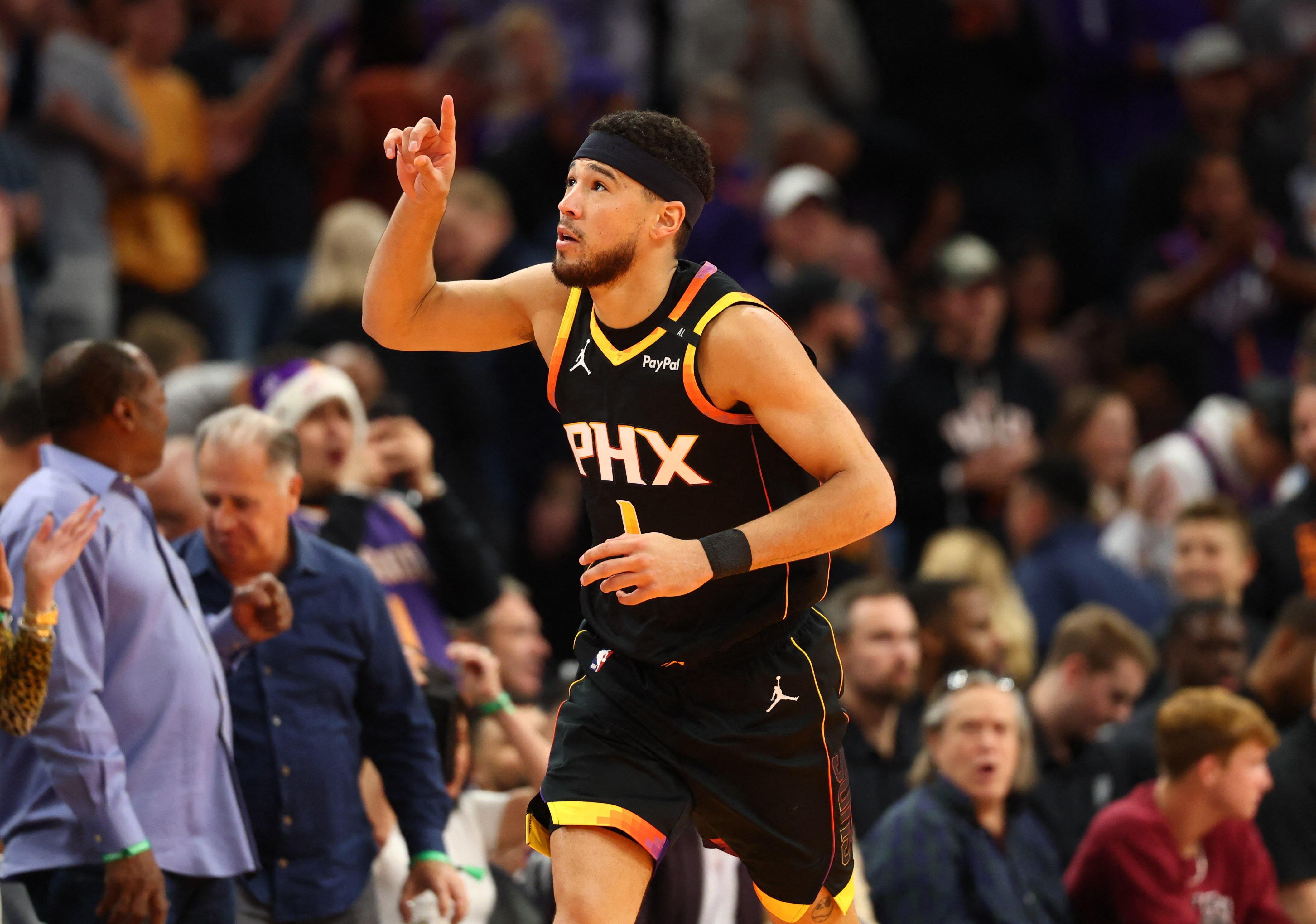 NBA Devin Booker Suns stay hot against Spurs GMA News Online