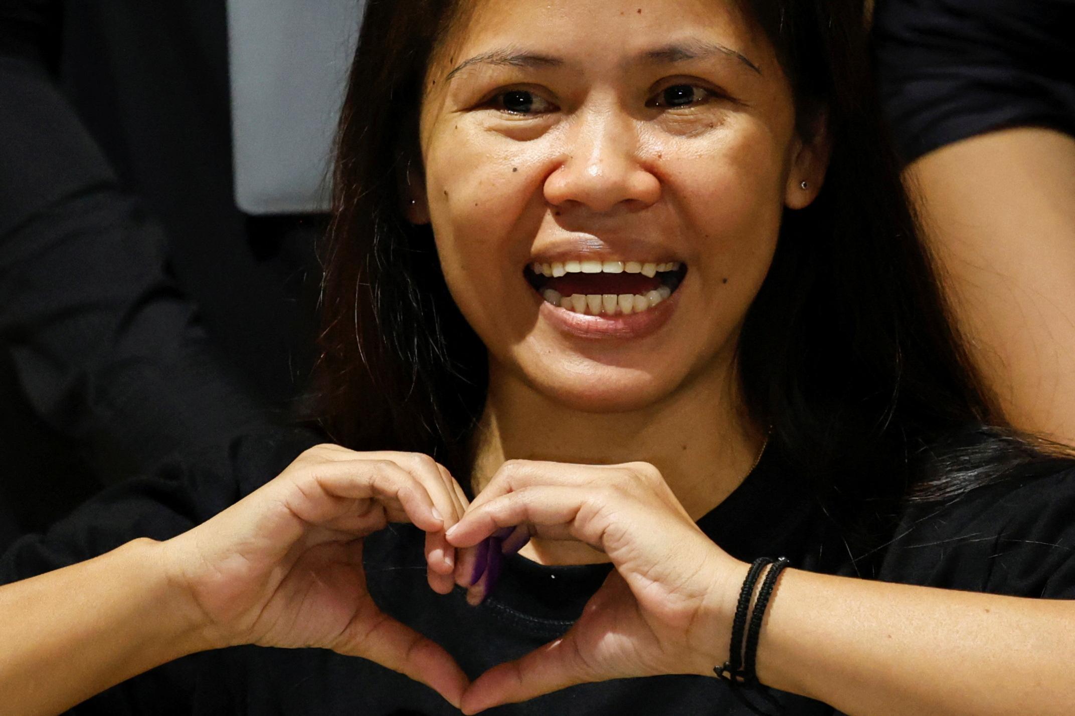 Mary Jane Veloso arrives in PH after almost 15 years in Indonesian jail