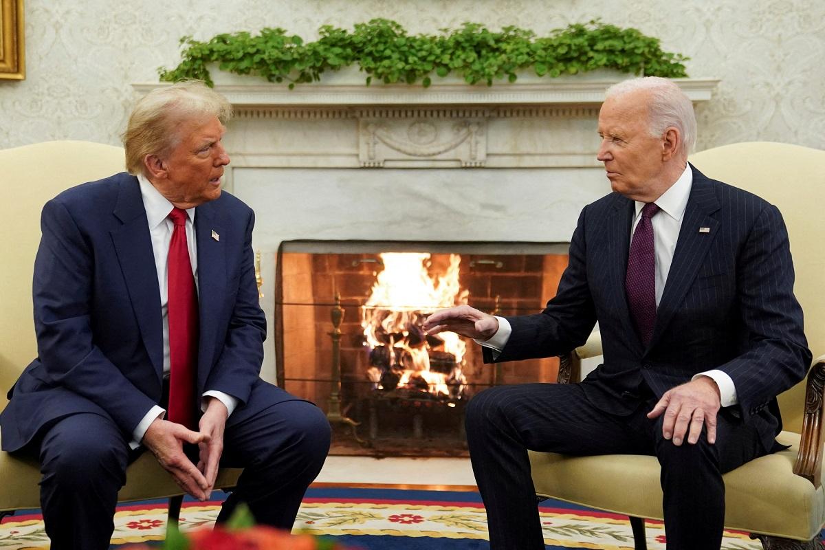 Biden warns US faces oligarchy as Trump looms over legacy