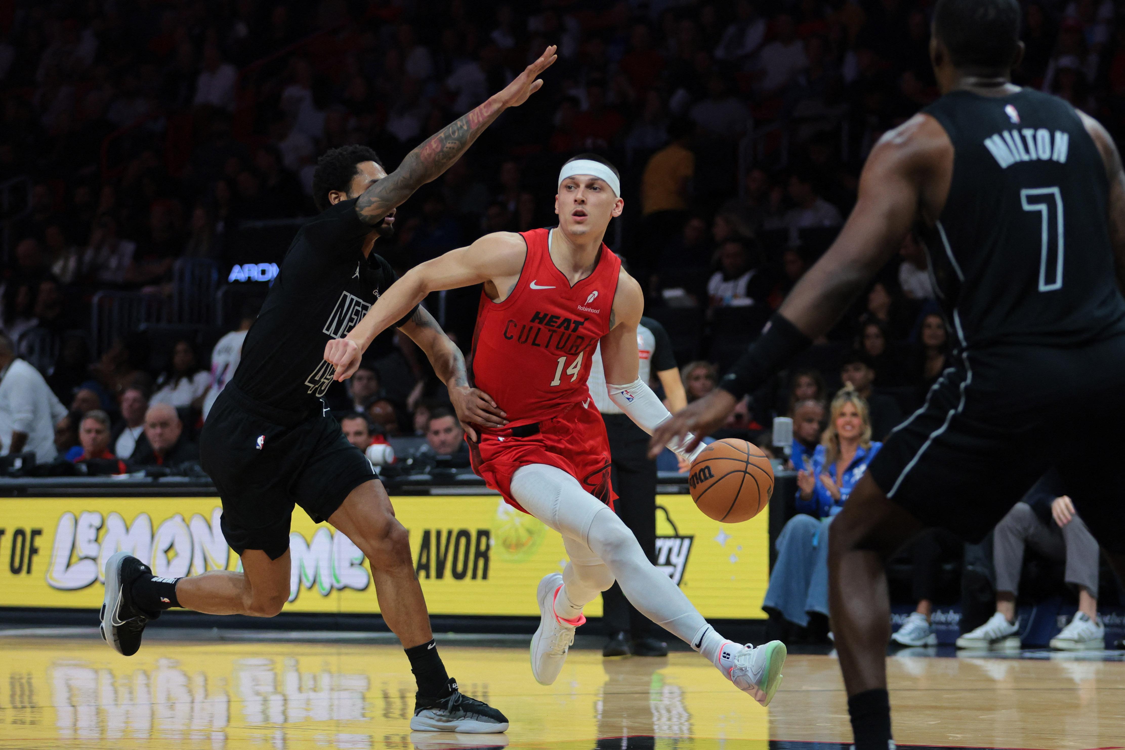 NBA: Tyler Herro of the Miami Heat