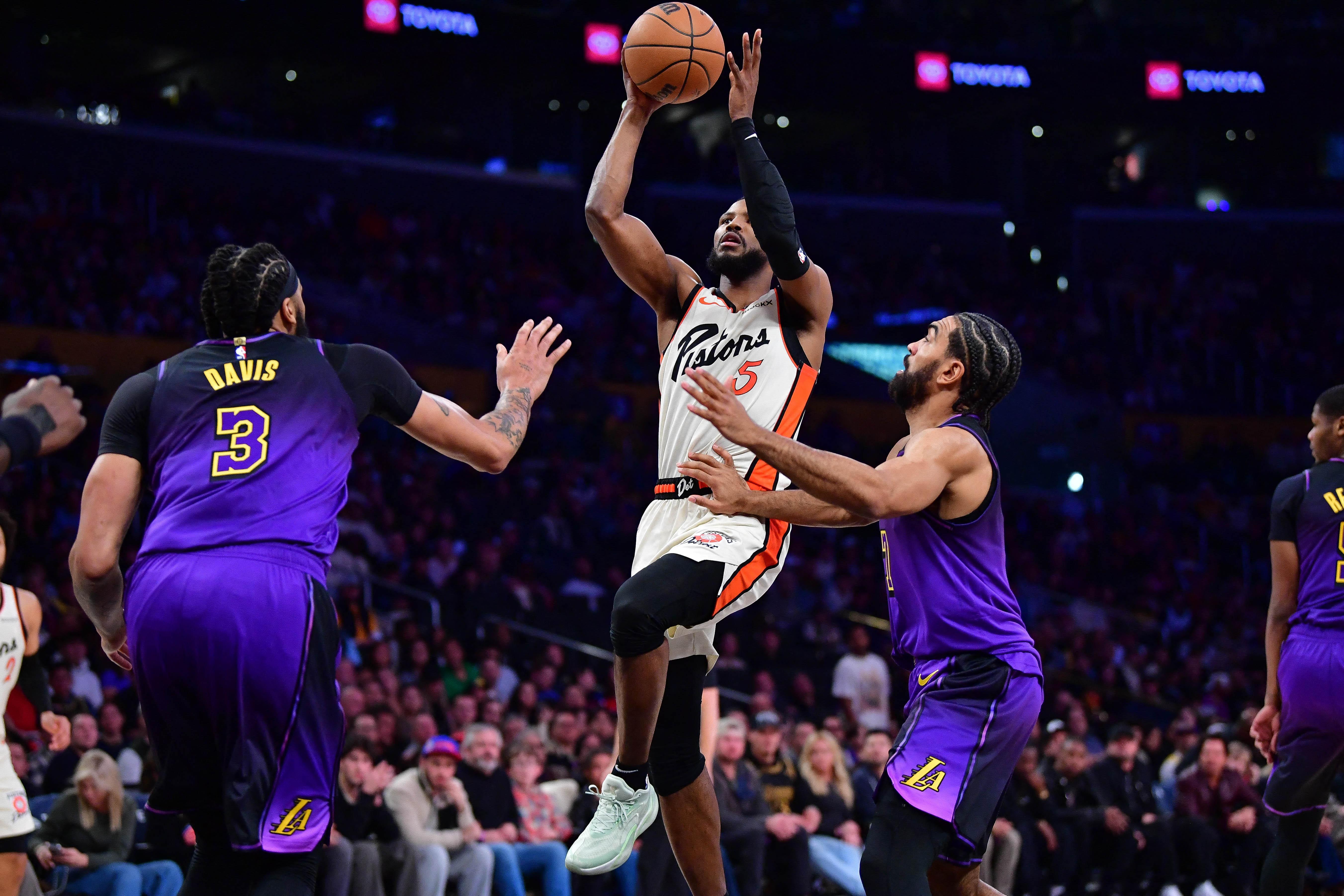 NBA: Malik Beasley of the Detroit Pistons