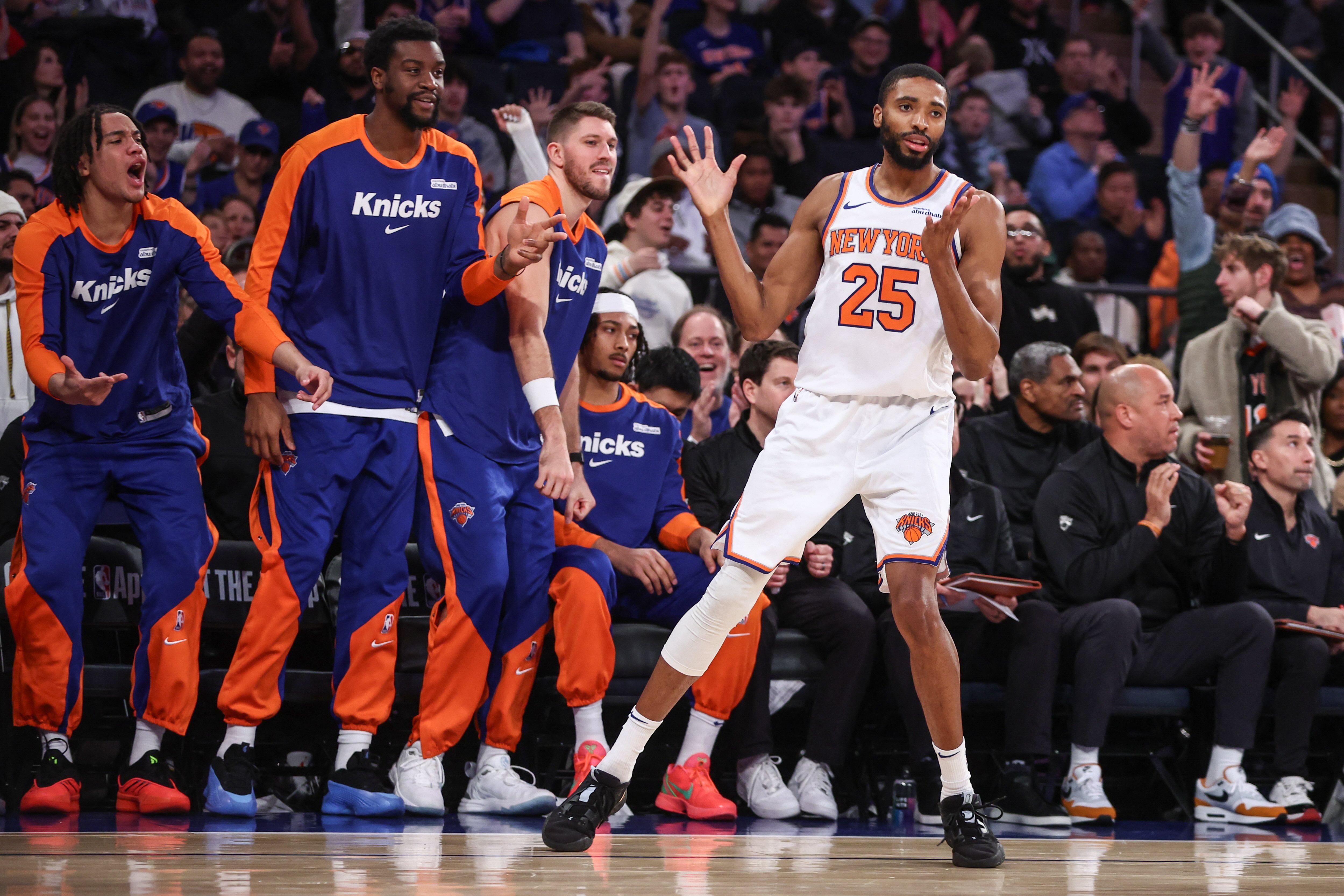NBA: Knicks' reserves lead comeback win over Nets