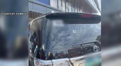 Vehicle of Provincial Election Supervisor of Sulu shot