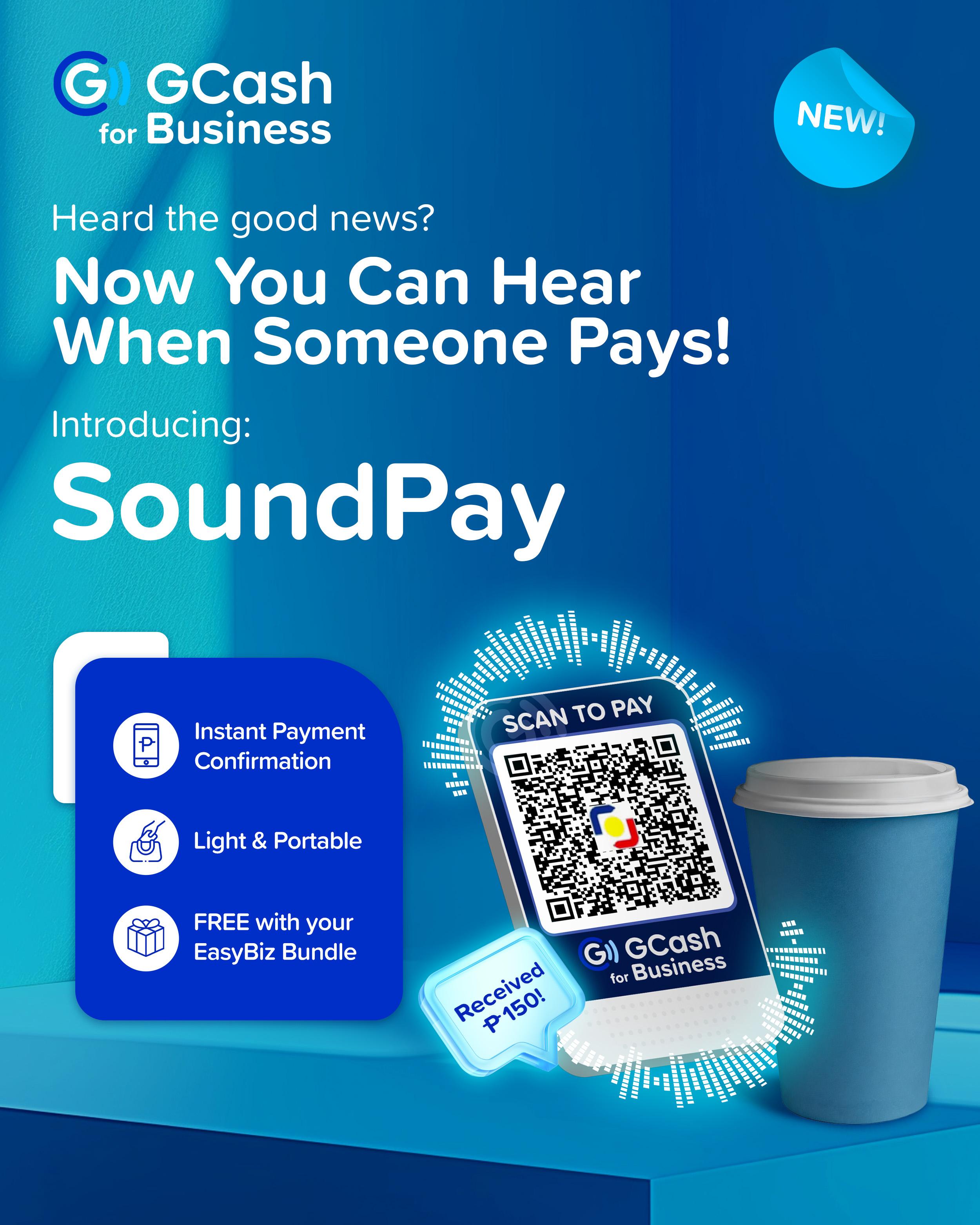 GCash equips MSMEs with faster, more secure cashless payment tool with SoundPay