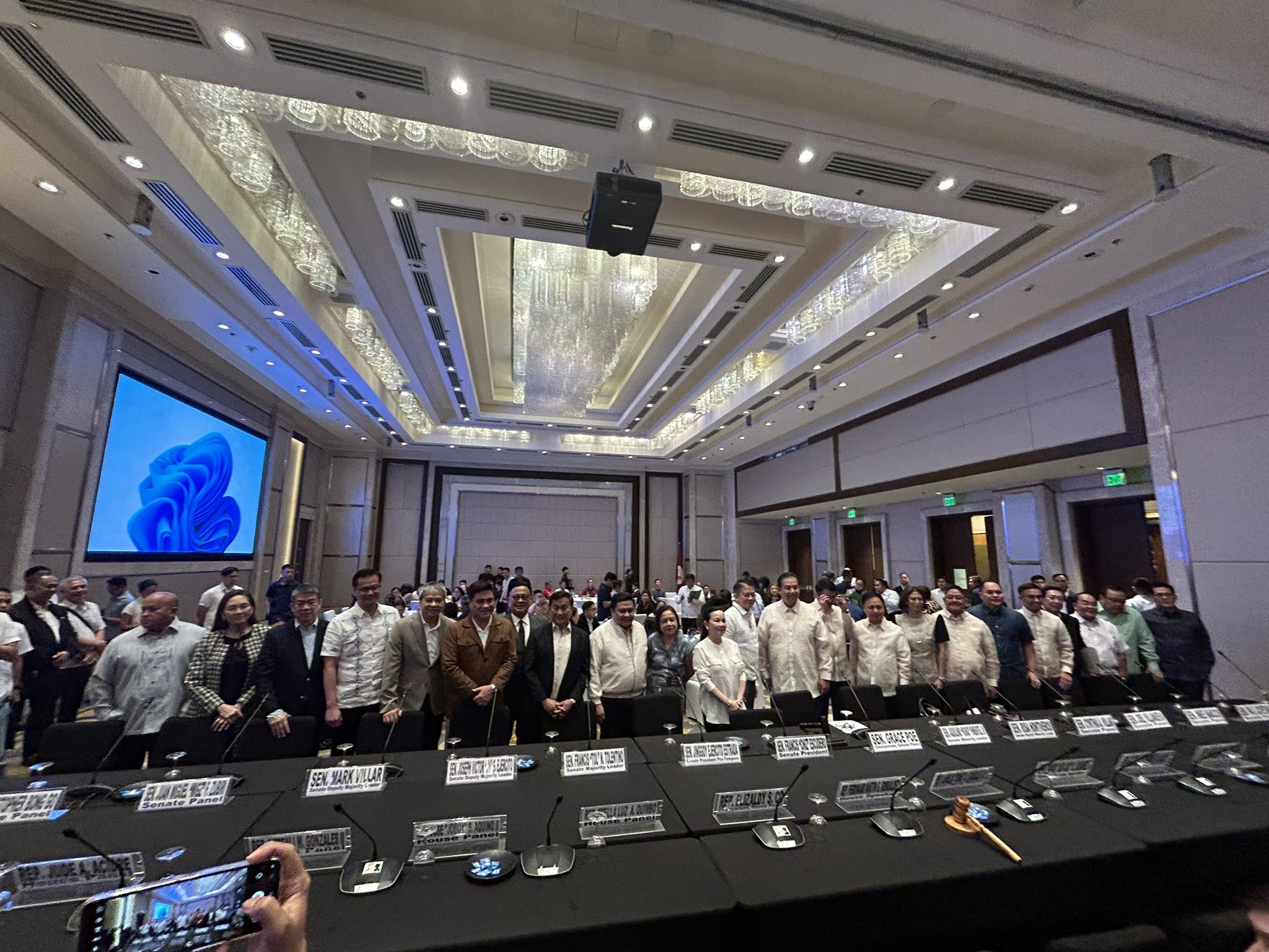 The bicameral conference committee has approved the final version of the 2025 General Appropriations Bill