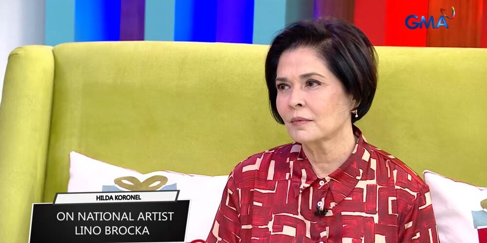 Hilda Koronel shares what it's like working with the late Lino Brocka