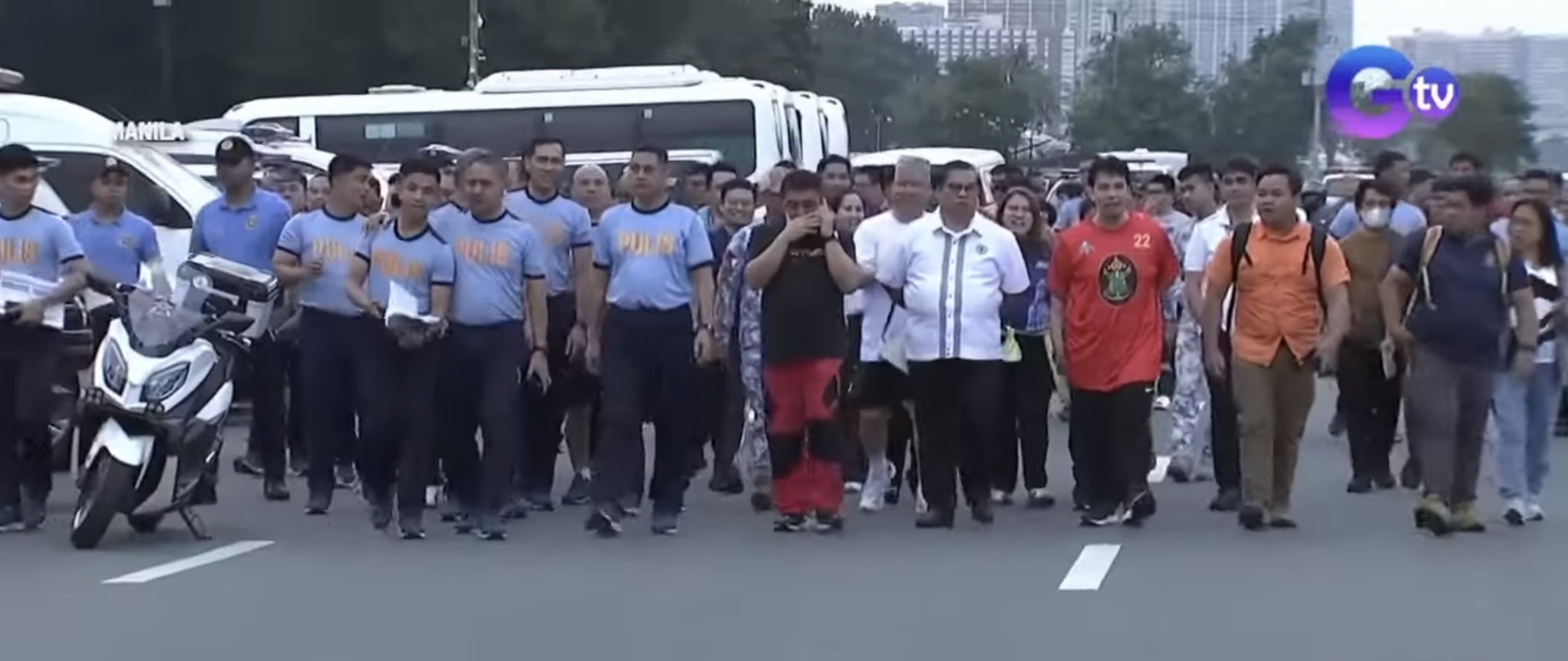 Organizers conduct walkthrough of Nazareno 2025 route