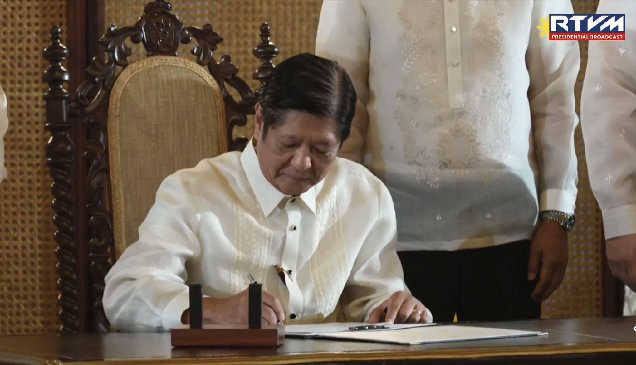 Marcos signs laws for evacuation centers, student loan payment moratorium 