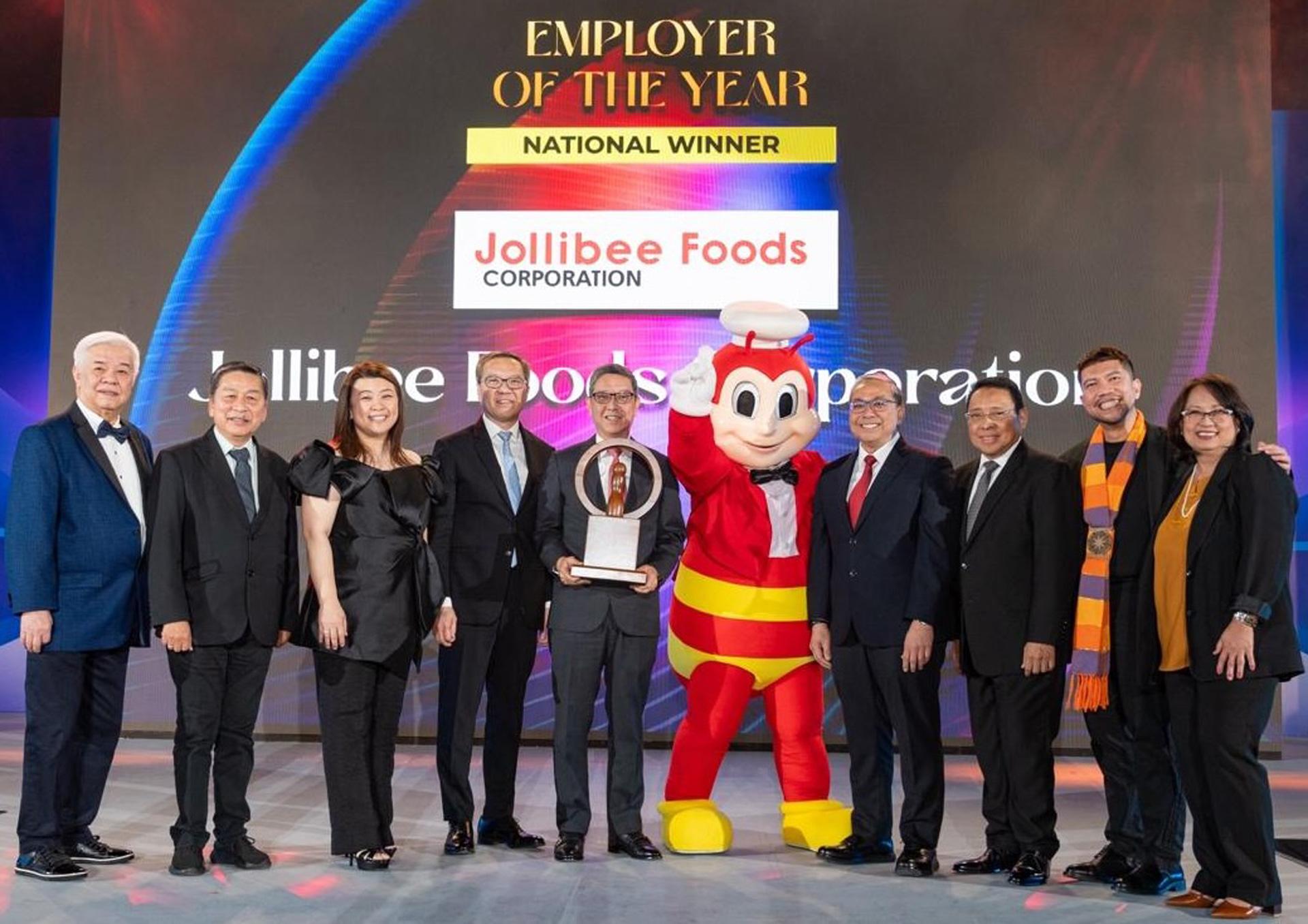 Jollibee Group Awarded ‘Employer of the Year’ by People Management Association of the Philippines