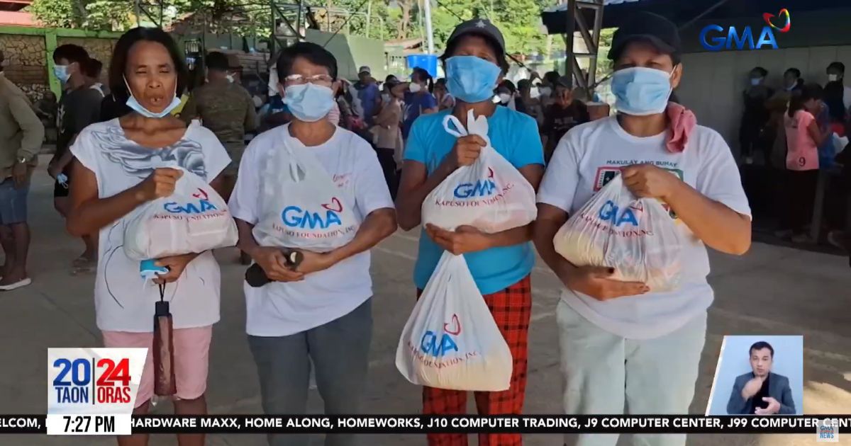 16,000 individuals affected by Mt. Kanlaon eruption receive aid from GMA Kapuso Foundation