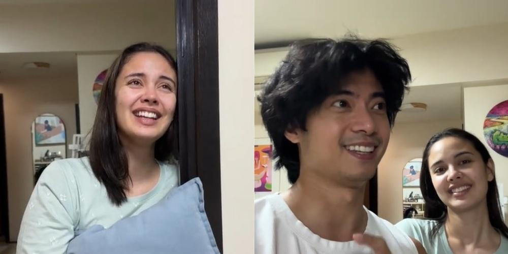 Megan Young LOLs at Mikael Daez’s new hobby: ‘The baby’s laughing with me’