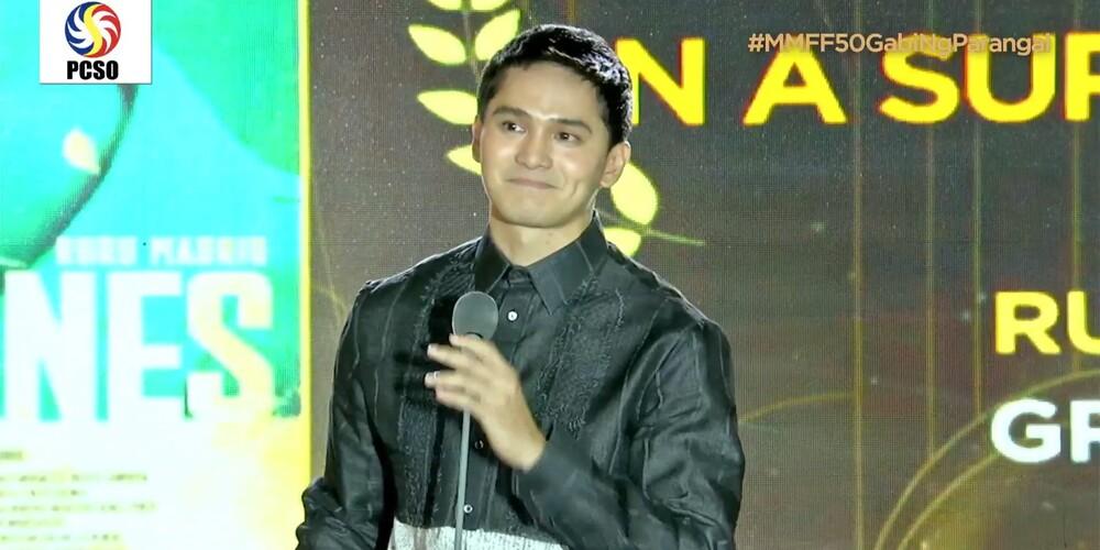 Ruru Madrid wins Best Supporting Actor for 'Green Bones' at MMFF 2024 Gabi ng Parangal