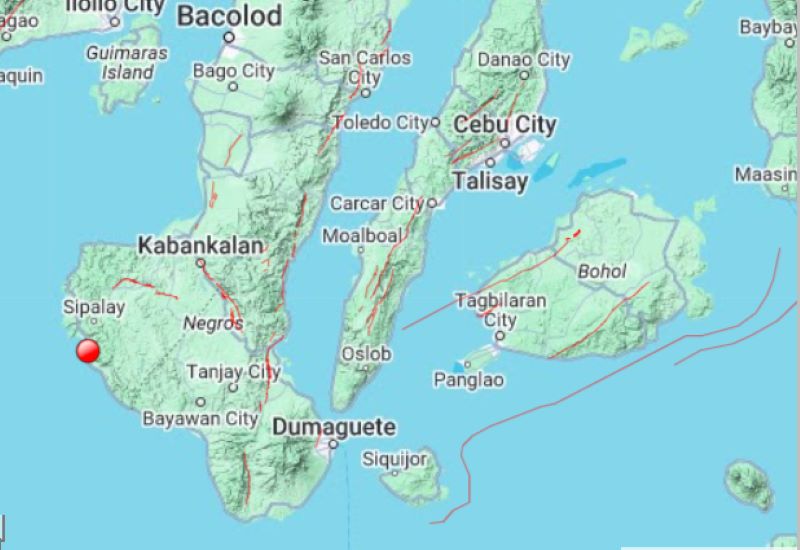 Magnitude 5.2 earthquake hits Hinoba-an, Negros Occidental