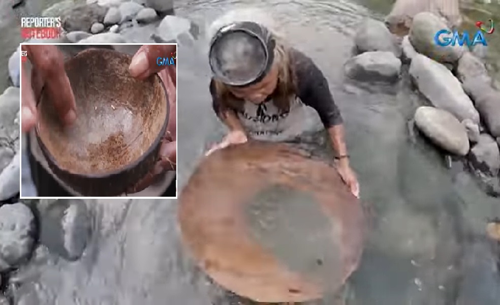 66-anyos na lola, sumisisid sa isang ilog sa Bulacan para sa pinakaaasam na butil ng ginto thumbnail