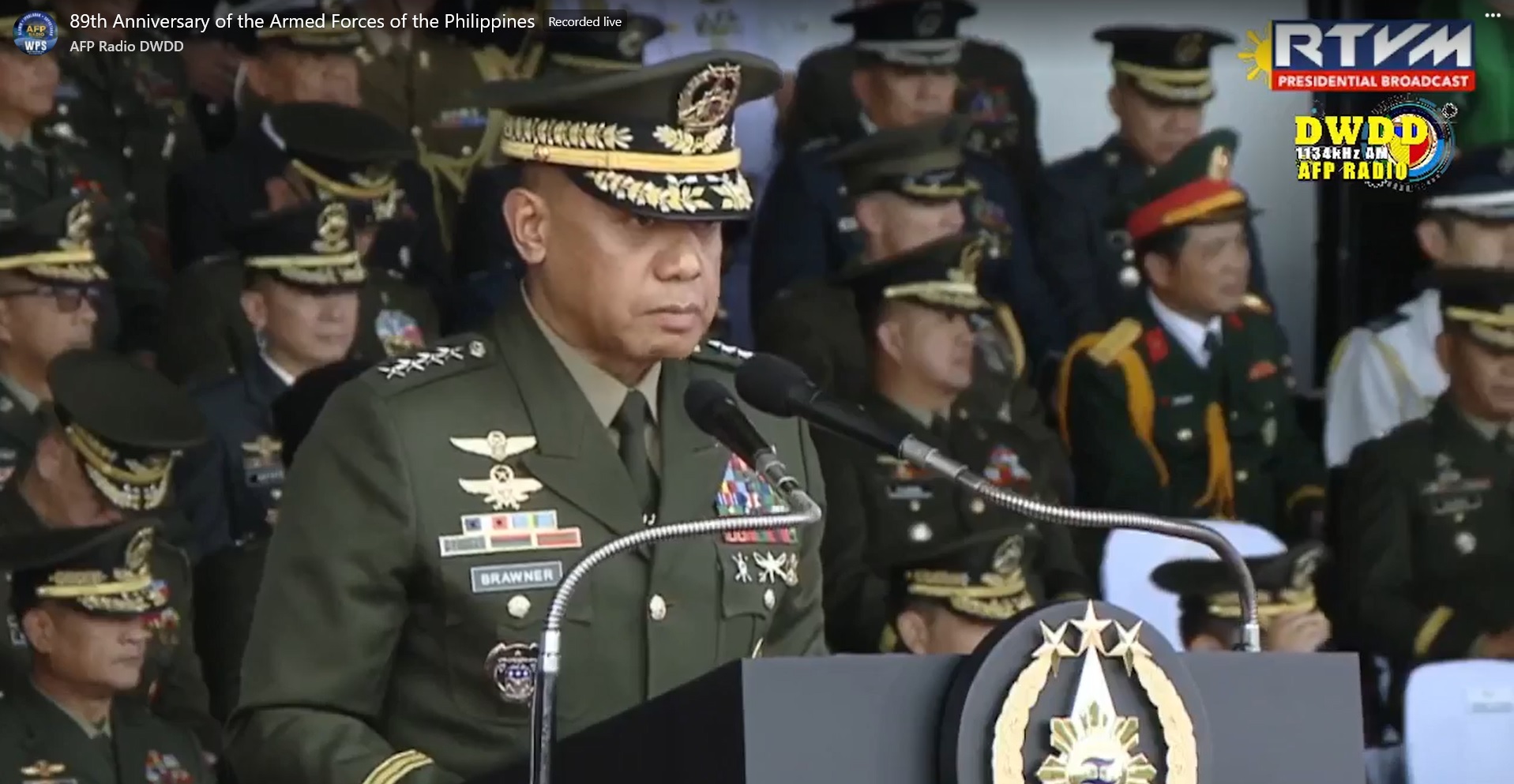 AFP unveils 'Tatag Kapuluan" campaign on 89th Anniversary